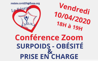 Conférence Zoom : Surpoids – Obésité & Prise en charge